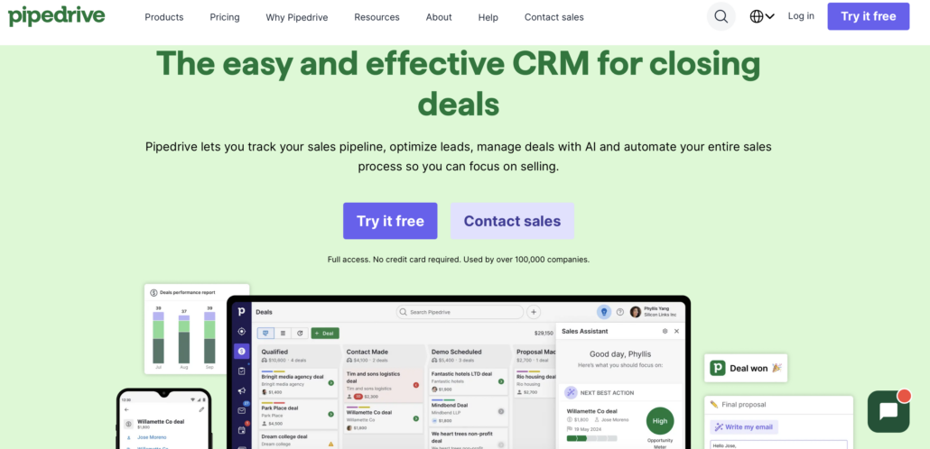 Pipedrive CRM